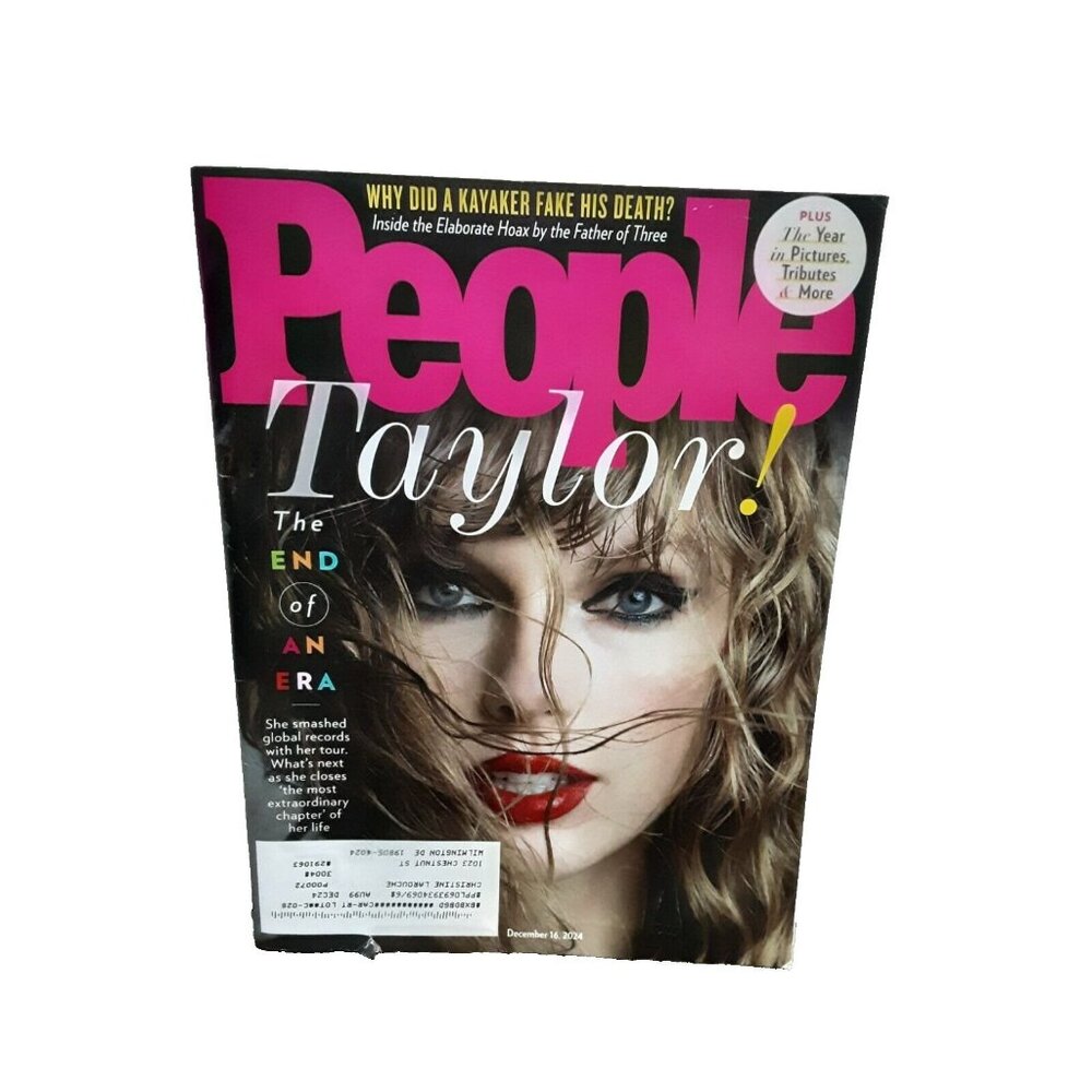 People Magazine December 16 2024 Taylor Swift